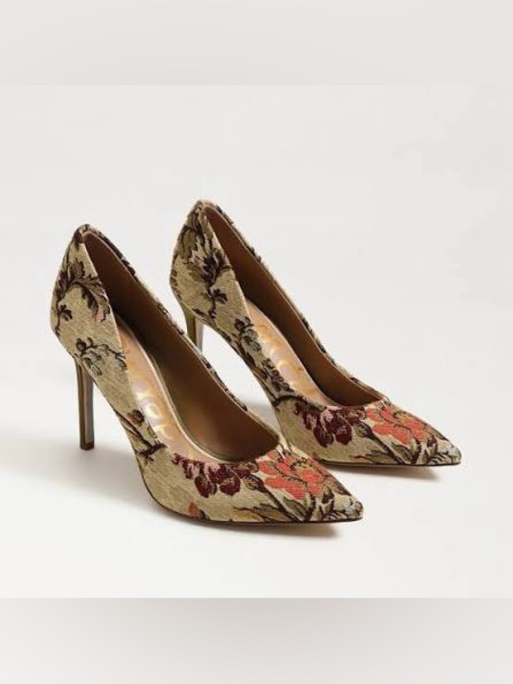 NWOT Sam Edelman Floral Tapestry Hazel Pointed-Toe Pumps